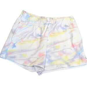 Abercrombie Kids Cotton Shorts sz 7/8 Girl's Shorts Tie dye swirl print